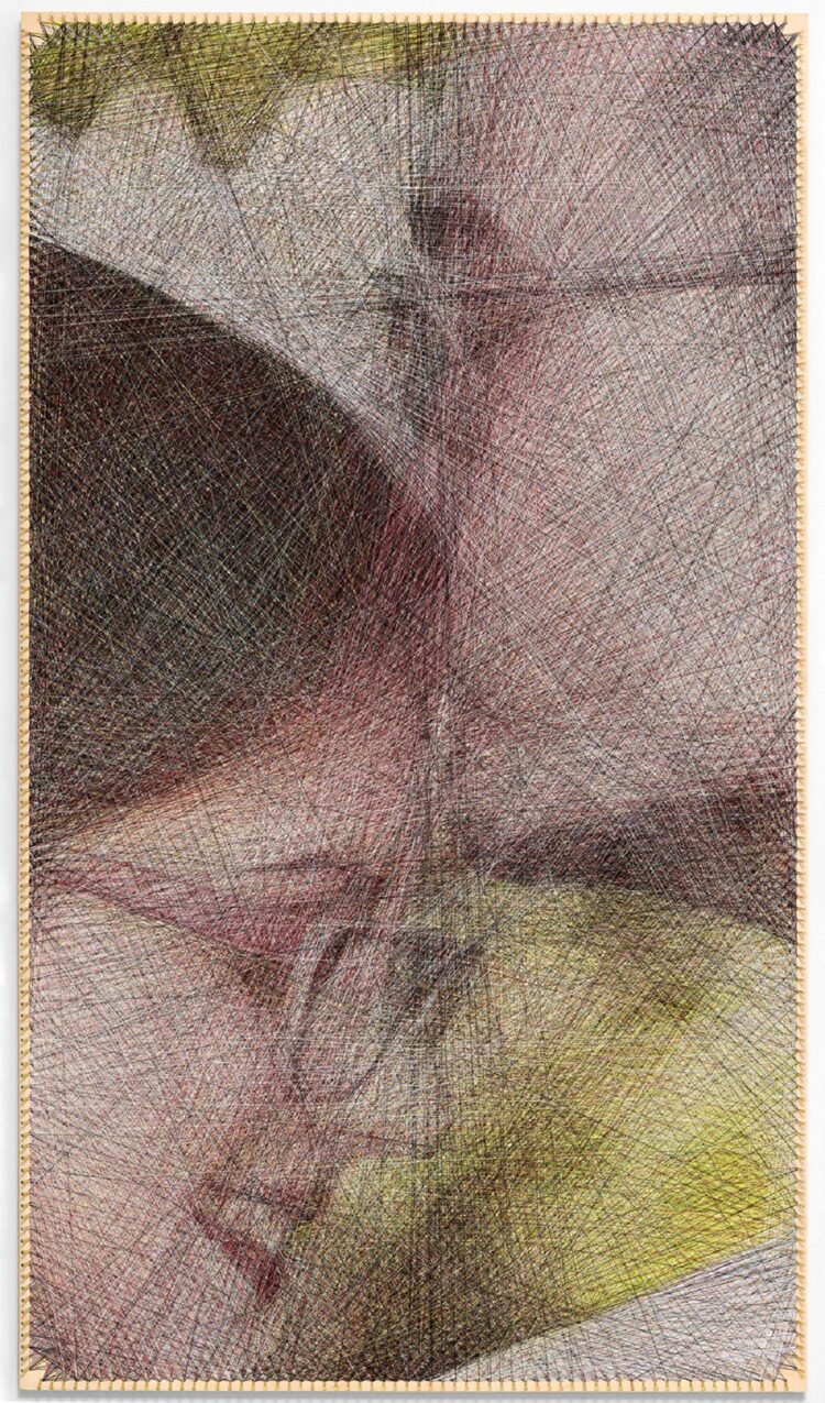 Artist Using Sewing Thread 35 Unconventional Sewing Thread Artworks By VistulArt