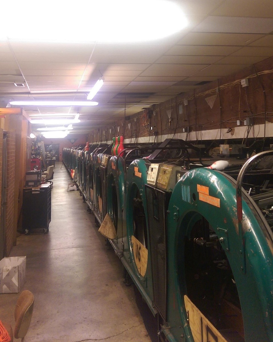 If You've Ever Wondered What The Back Of A Bowling Alley Looks Like, Here Ya Go! (I'm A Bowling Alley Mechanic)