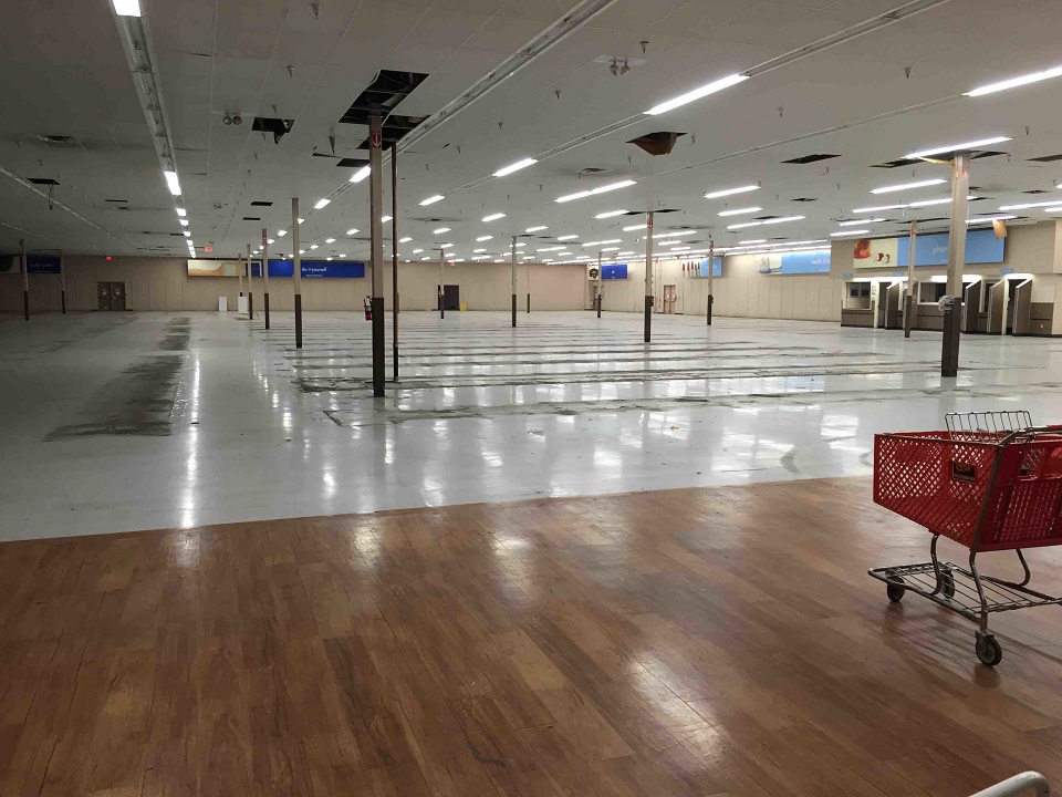 This Is What A Walmart Looks Like After It's Been Gutted