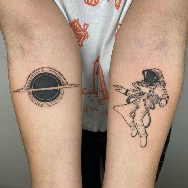 Astro Physics Arm Tattoos