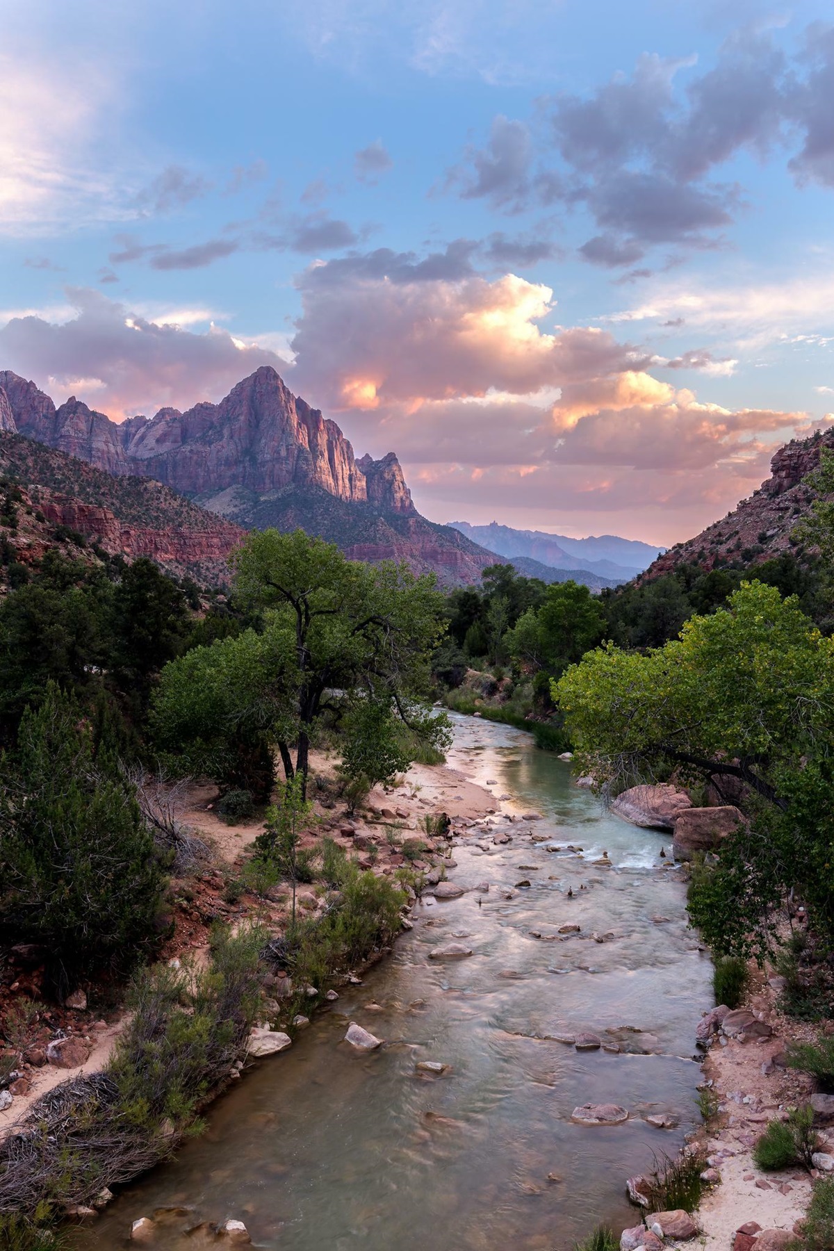 Probably The Easiest Shot You Can Take In Zion And Arguably The Best Spot! Zion National Park