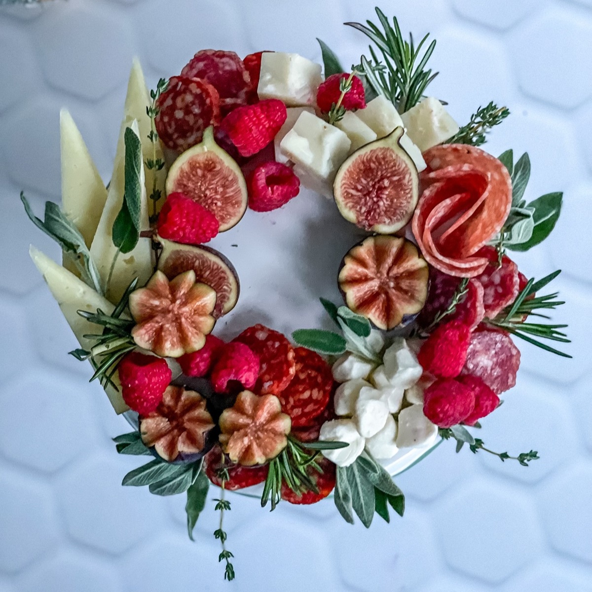 Happy December Everyone. I Made This Charcuterie Wreath