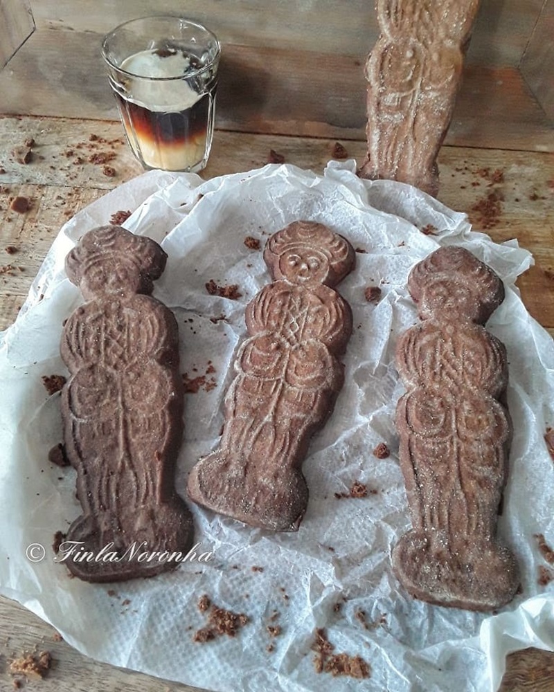 Speculaas Is A Biscuit Full Of Herbs And Spices. Traditionally Baked On Or Just Before St Nicholas' Day In The Netherlands (5th December) And Around Christmas In Germany And Austria.