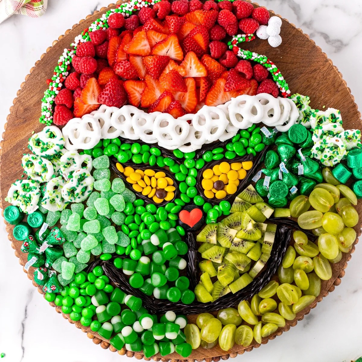 Get Ready To Be The Talk Of The Party When You Bring This Board To Your Grinchmas Celebrations. If It Weren't Filled With So Many Delicious Treats You Might Feel Naughty Eating It