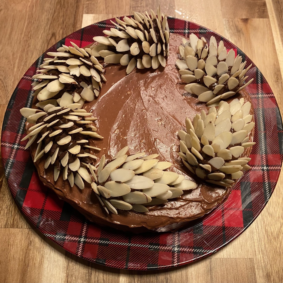 Every Christmas Eve, I Make Julia Child's Queen Of Sheba Cake With Chocolate Almond Pine Cones