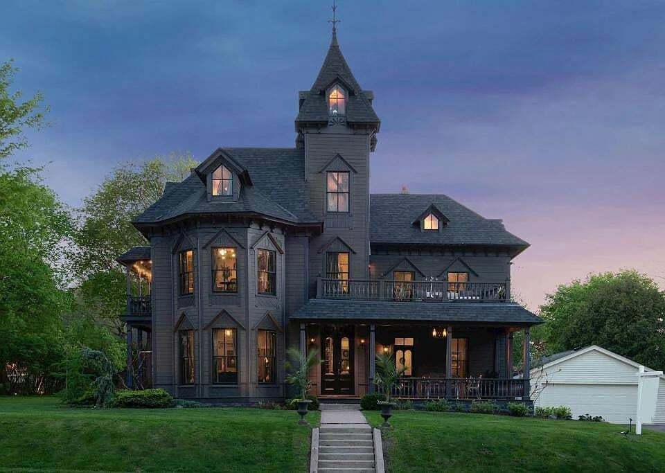 The Castle House, A Restored 1872 Gothic Revival Victorian House, Stillwater, Minnesota