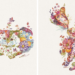 Japanese Artist Portrays Animals Using Watercolor Flower Arrangements